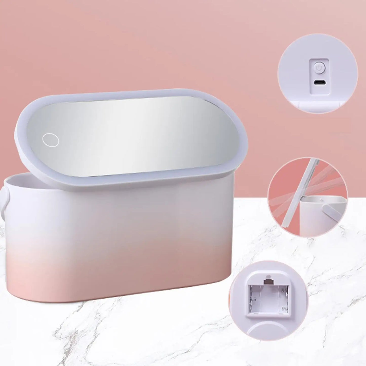 ReflexionGlow Makeup Mirror Box