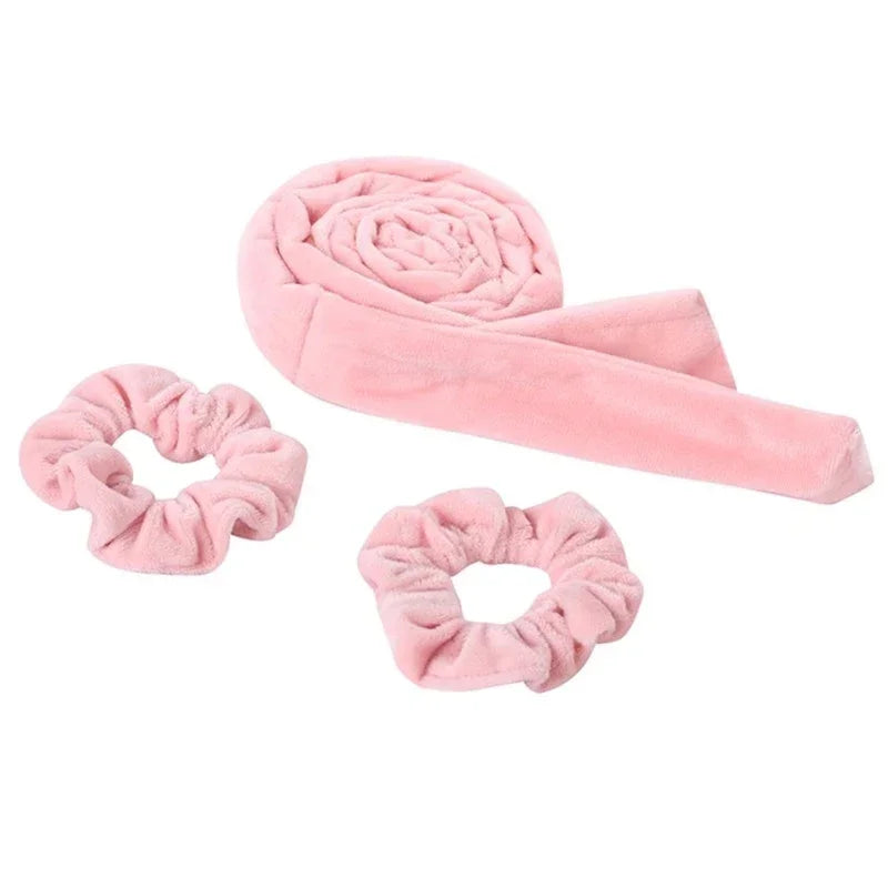 New Butterfly Tie Heatless Hair Curler Soft Wave Form Curly Hair Products Sleep Hair Rollers Lazy Curling Rods Hairstyle Tools